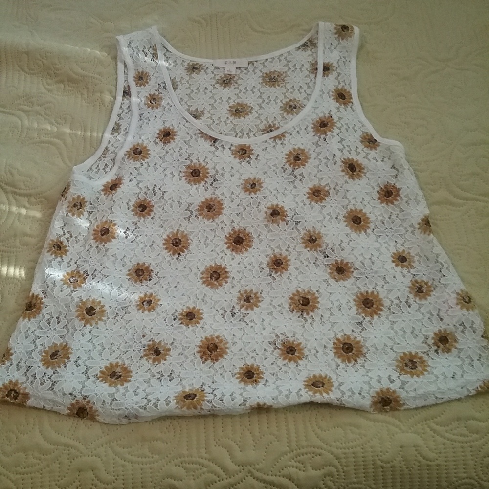 Daisy tank top